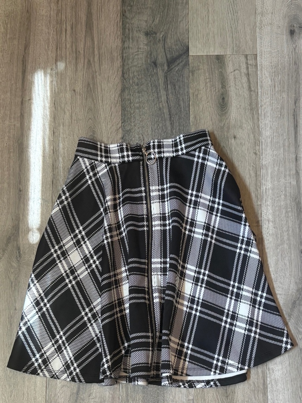 Gothic zip skirt